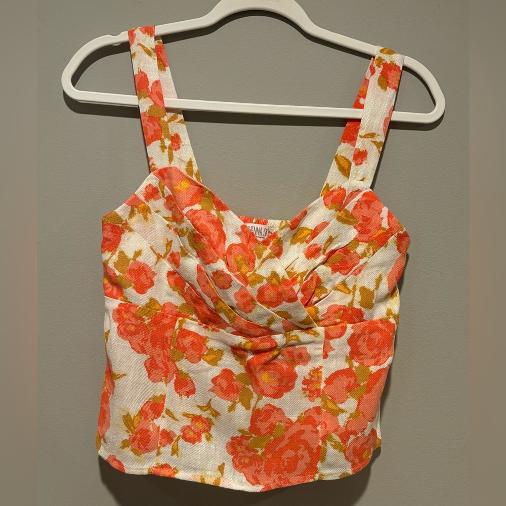 Women's/Teen's Sleeveless Dressy Top - Sienna Sky Brand Size Large